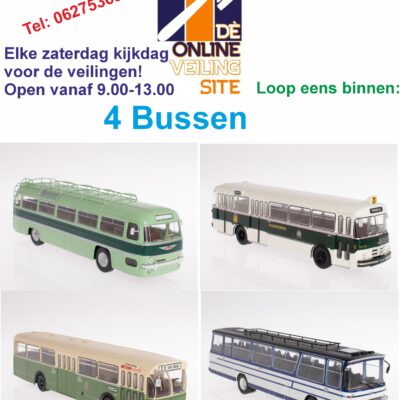 Deze kavel loopt af precies één week na
  het eerste bod.4 Bussen